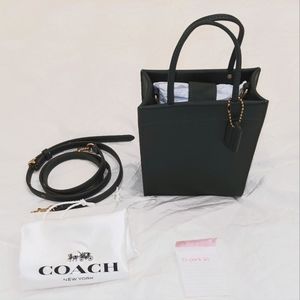 Coach Mini Cashin Tote in Amazon